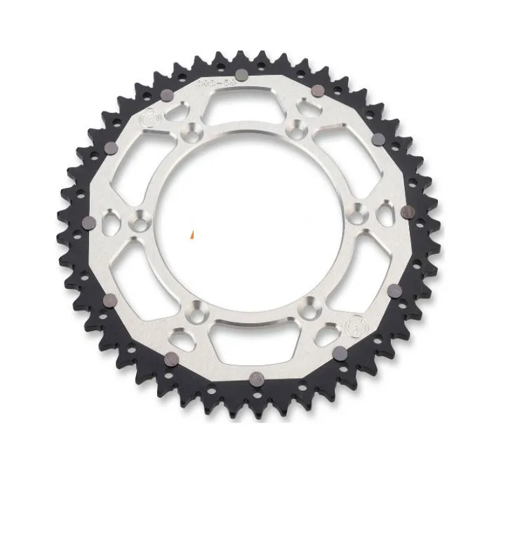 Aktuální Rozeta MOOSE RACING KTM, HUSABERG, HUSQVARNA DUAL SPROCKETS - SILVER 52 ZUBŮ