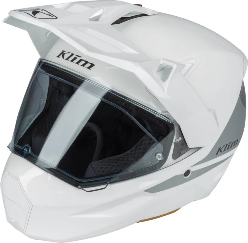 Klim X1 Alpha Carbon Enduro přilba bílá - L Dokud Zásoby Vydrží
