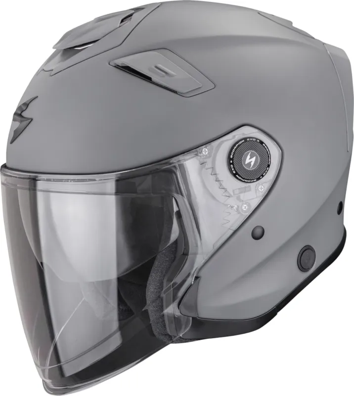 Akční Nabídka Scorpion EXO-GT Otevřená přilba Grey Matt - L (59/60)
