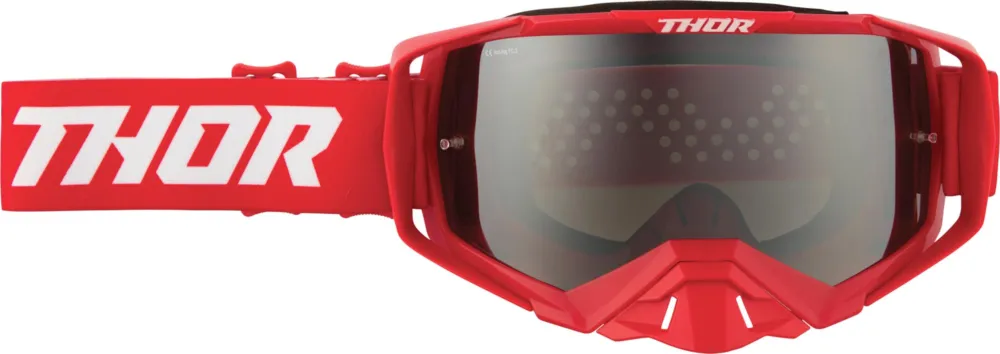 Zlevněný Thor Activate Mirror Flite Motokrosové brýle červená - Thor