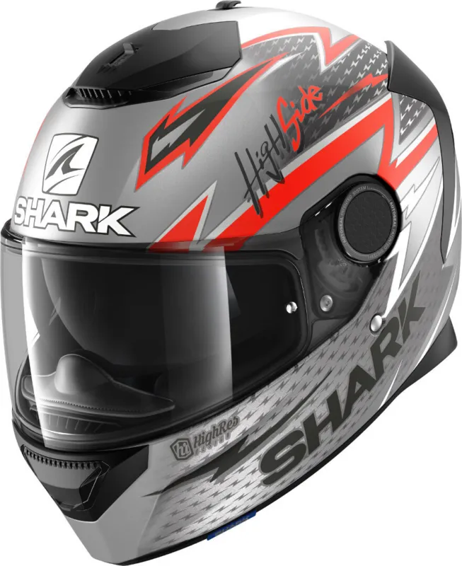 Cenový Hit Shark Spartan Adrian Parassol Mat Přilba Antracit/červená - XS (53/54)