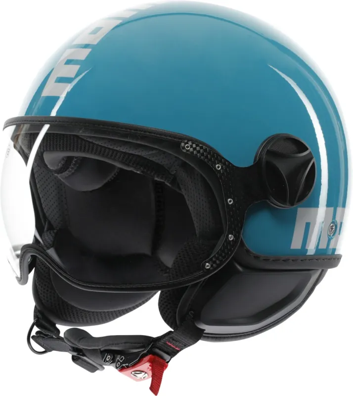 Omezená Nabídka MOMO FGTR Classic Candy S26 Jet Helmet modrá - XS (53/54)