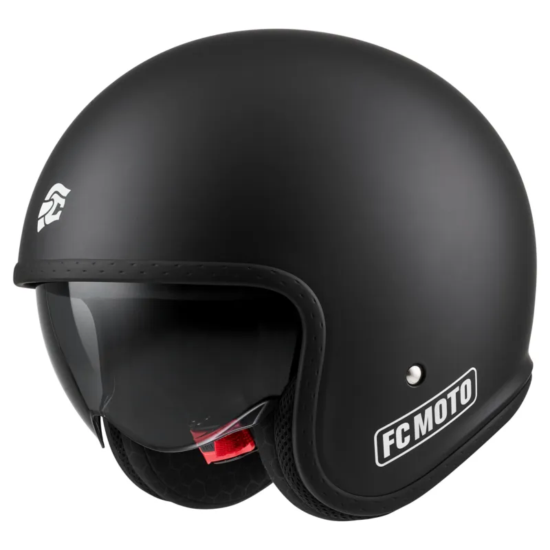 Akční Nabídka FC-Moto G-295 Jet Helmet Black Matt - XXL (63/64)