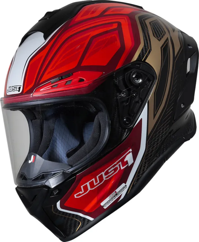 Expresní Doručení Just1 J-GPR Instinct Carbon Přilba červená - XS (54)