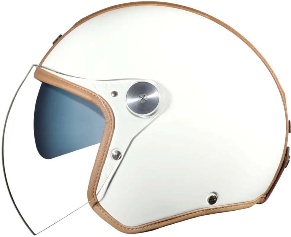 Expresní Doručení Nexx X.G30 Groovy Trysková přilba bílá/hnědá - XS (53/54)