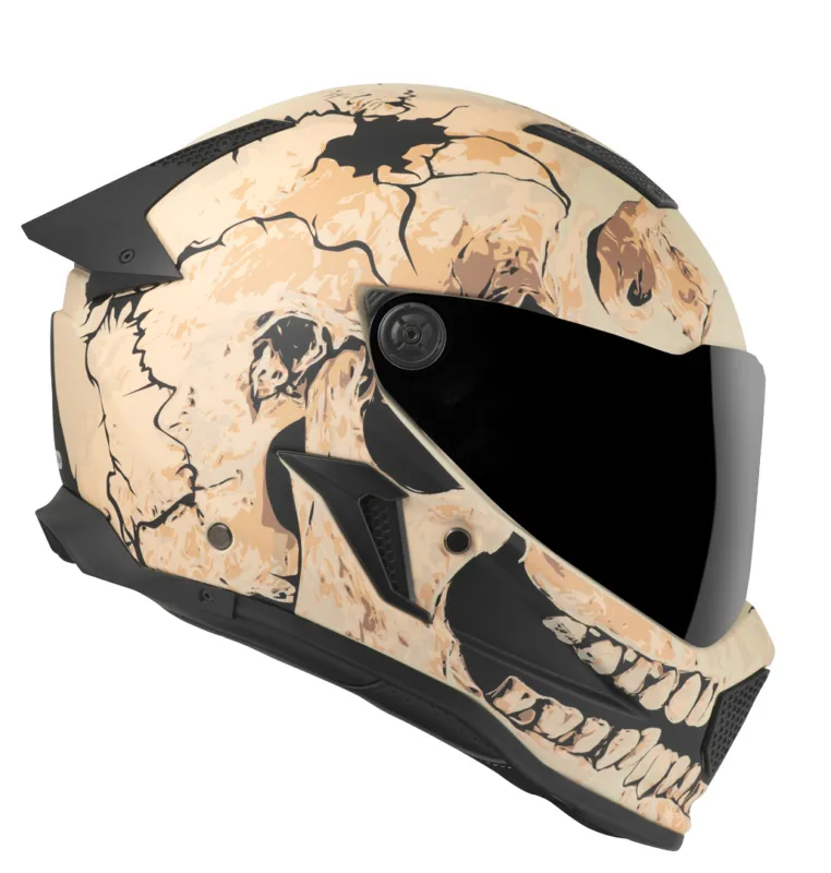 Akční Cena Bogotto Rapto Skull Přilba - M