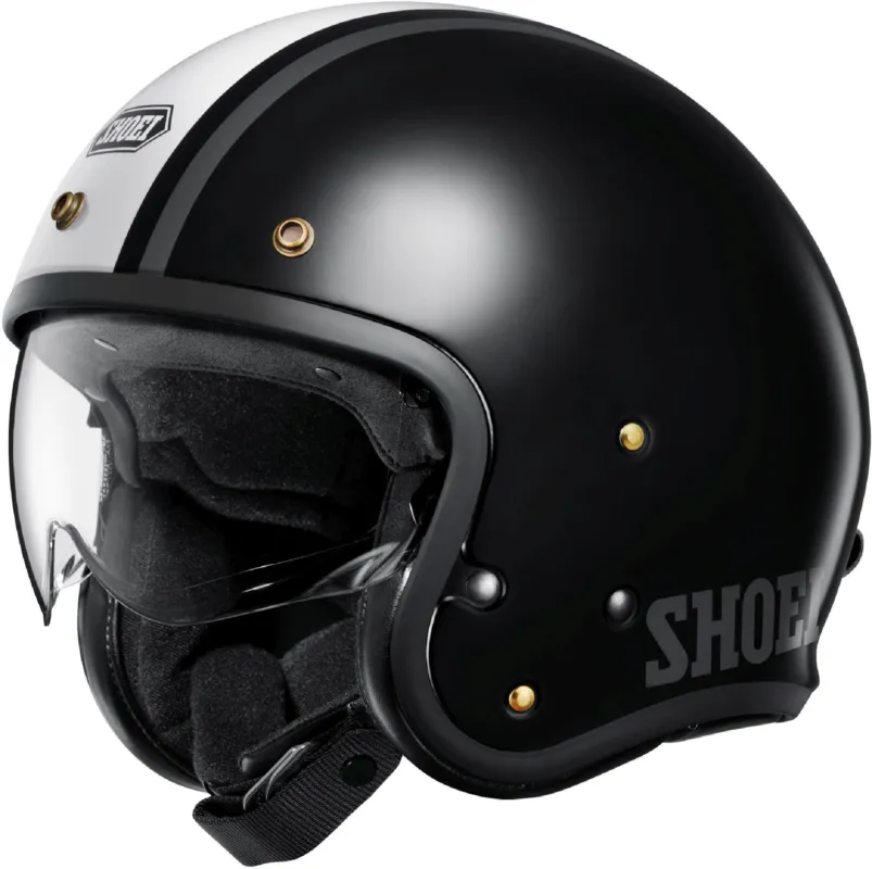 Shoei J.O2 Aventure Trysková přilba černobílá - XXL (63/64) Super Cena