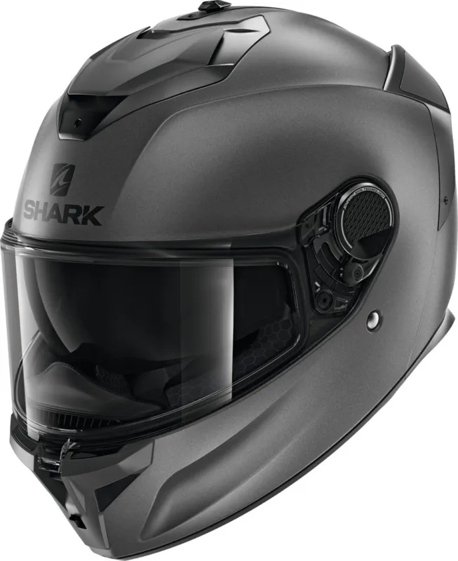 Cenový Hit Shark Spartan GT Blank Přilba Grey Matt - M (57/58)