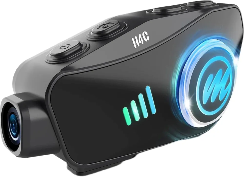 MOMAN H4C Bluetooth sluchátka s kamerou - MOMAN H4C Bluetooth sluchátka s kamerou ► koupit online na FC-Moto Zlevněný
