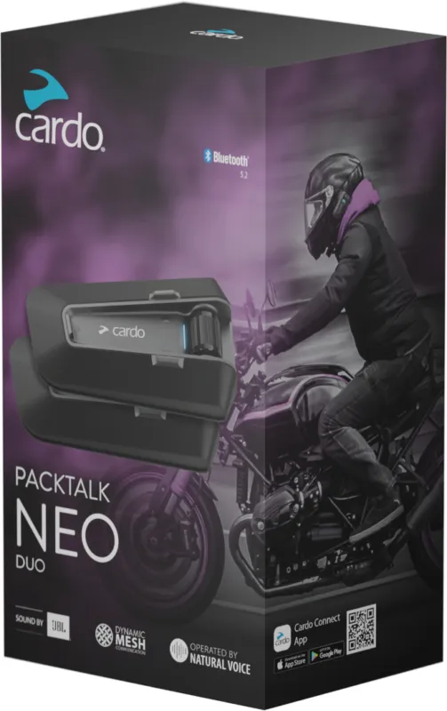 Cardo Packtalk Neo Komunikační systém Double Pack - Cardo Packtalk Neo Komunikační systém Double Pack ► koupit online na FC-Moto Super Cena