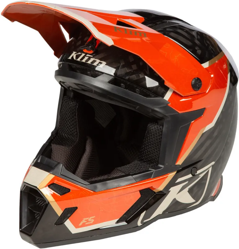 Cenová Bomba Klim F5 Koroyd Topo Carbon Motokrosová přilba - M (56/57)