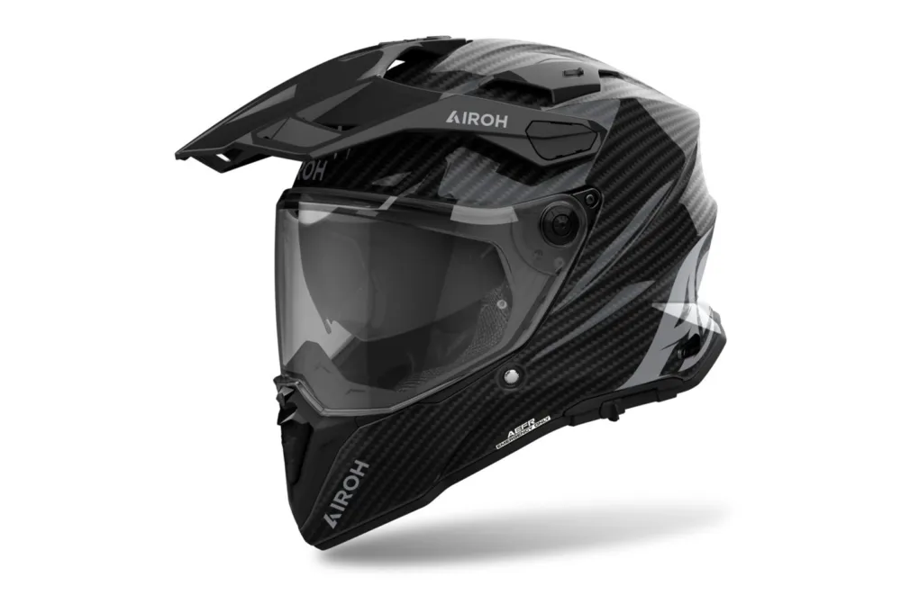 přilba COMMANDER 2 Carbon, AIROH (lesklá) 2026 - S Vrácení Zdarma