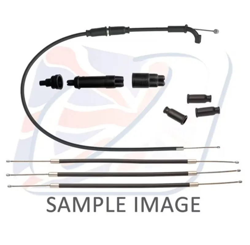1 3 Throttle cable assembly Venhill S01-4-174 featherlight černá Horká Nabídka