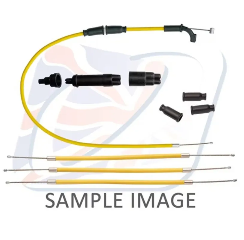 1 3 Throttle cable assembly Venhill S01-4-174 featherlight žlutá Rychlé Dodání