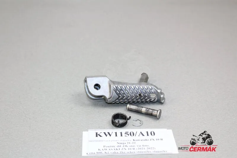 Novinka 340280385 Pravá přední stupačka Kawasaki ZX 10 R Ninja 21-22