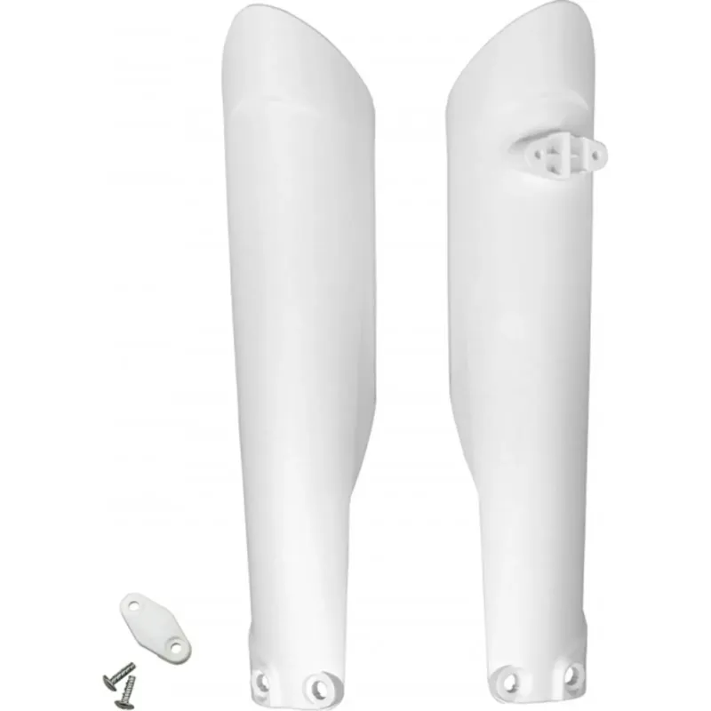 Bílé chrániče tlumičů UFO Plast KTM SX / EXC / EXC-F 2015- Originální