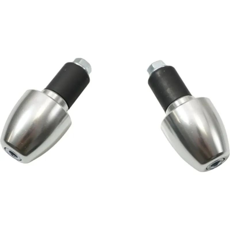 Cenová Bomba Koncovky řídítek, průměr 17,5 mm, chrom, Buzzetti BZ8434L