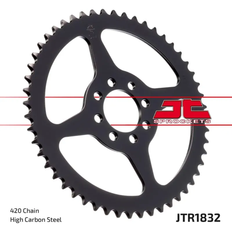 Zadní rozetka 420 52 zubů JT Sprockets JTR1832 Must-Have