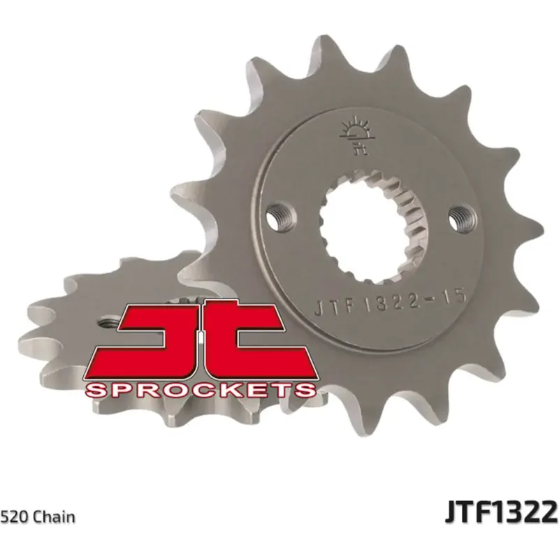 Must-Have Přední pastorek 520 17 zubů 21.2 / 23.8mm JT Sprockets JTF1322