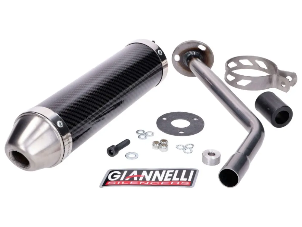 Levný Koncovka výfuku Giannelli karbon, Beta RR Enduro Motard 50 17/18