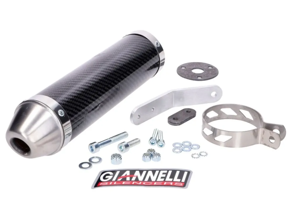 Must-Have Koncovka výfuku Giannelli karbon, Derbi DRD Edition 50 SM 05