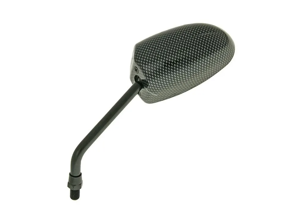 Levný Zrcátko F1 Round Style levé M10 Carbon-Look