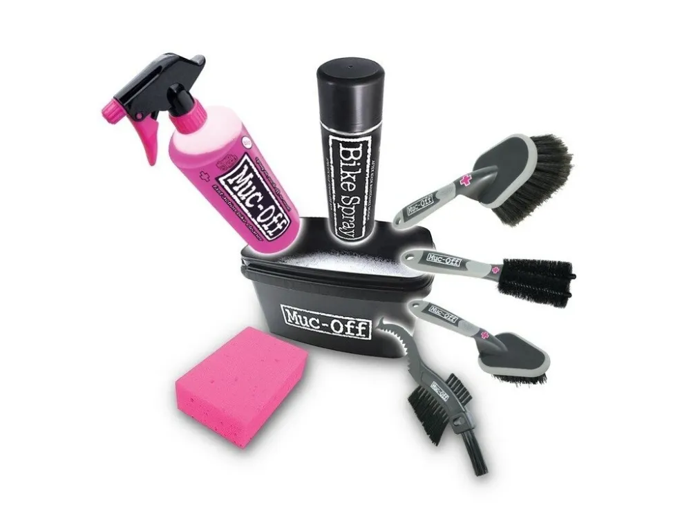 Nízká Cena MUC-OFF 8 in 1 KIT čístící sada na motocykly