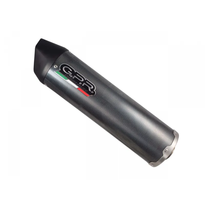 Slip-on exhaust GPR FURORE HU.12.FUPO Matte Black including removable db killer and link pipe Kup Teď