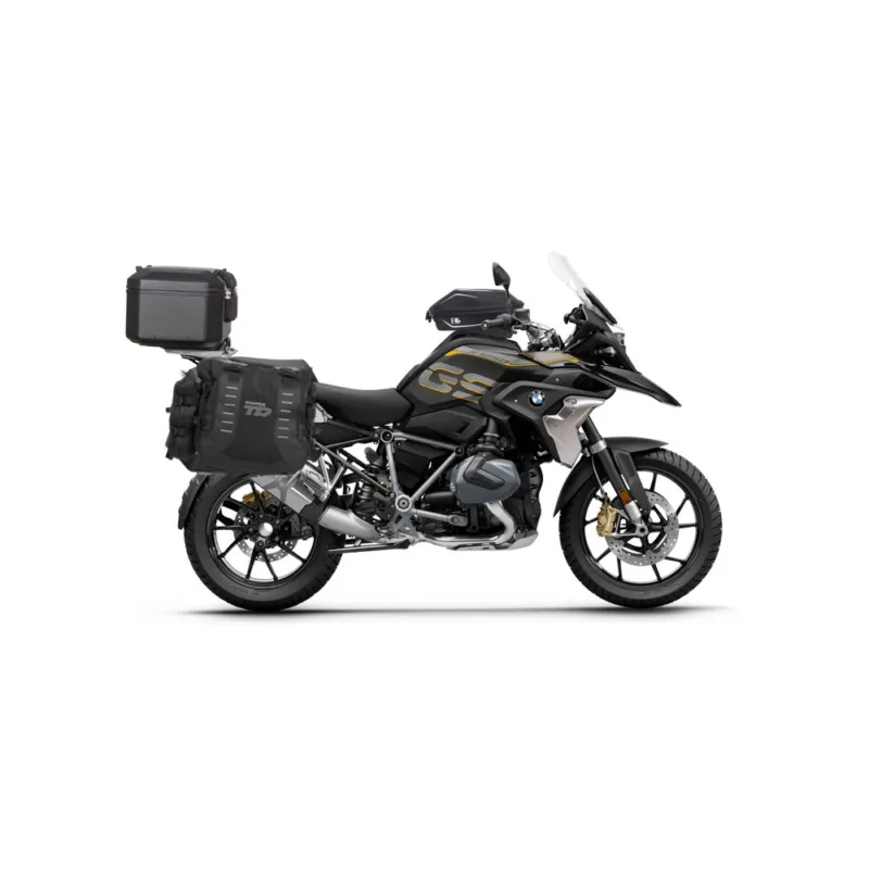 Kompletní sada sedlových brašen SHAD TERRA TR40 a hliníkového 55L vrchního kufru, včetně montážní sady SHAD BMW R1200/R1250GS ADVENTURE Finální Výprodej