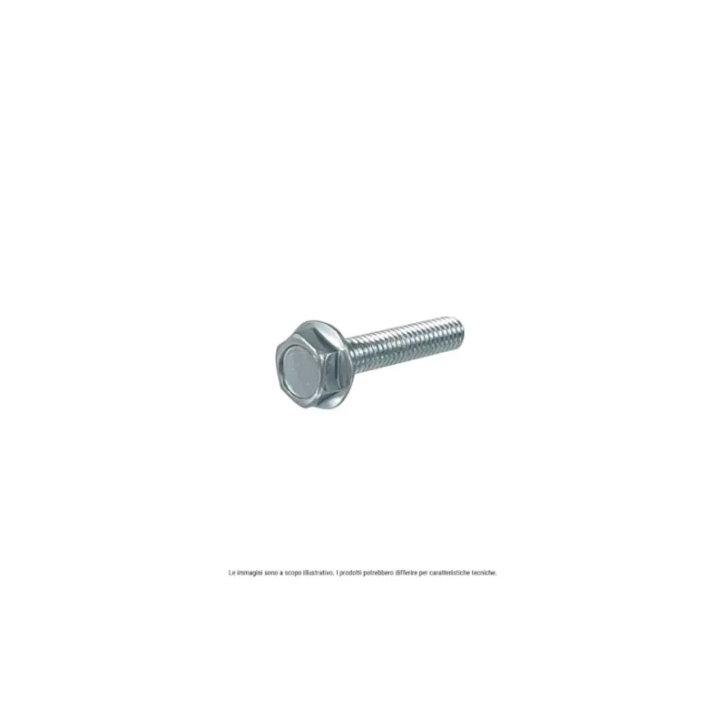 Akce Galvanized hexagonal head screw RMS 121859184 with flange M6X25