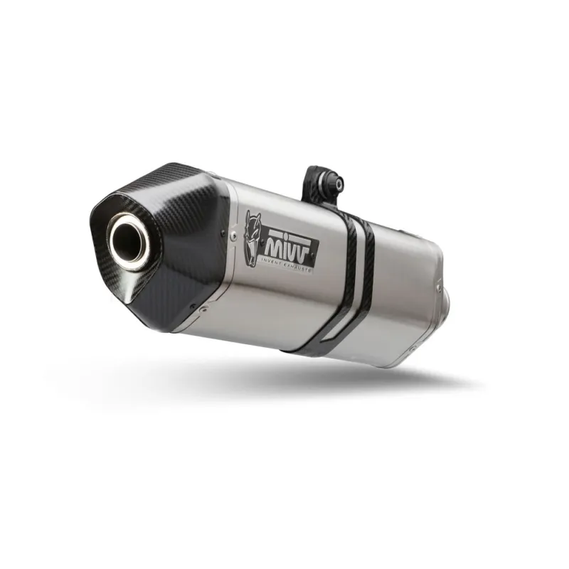 Dokud Zásoby Vydrží Koncovka výfuku MIVV SPEED EDGE B.026.LRX Nerez / Karbonové víčko