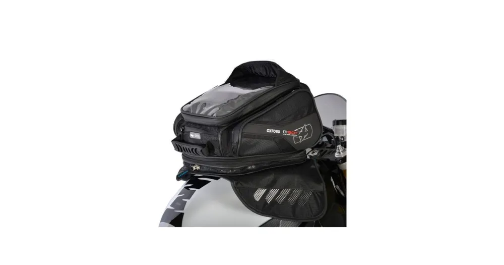 tankbag na motocykl M30R, OXFORD (černý, s magnetickou základnou, objem 30 l) Sleva